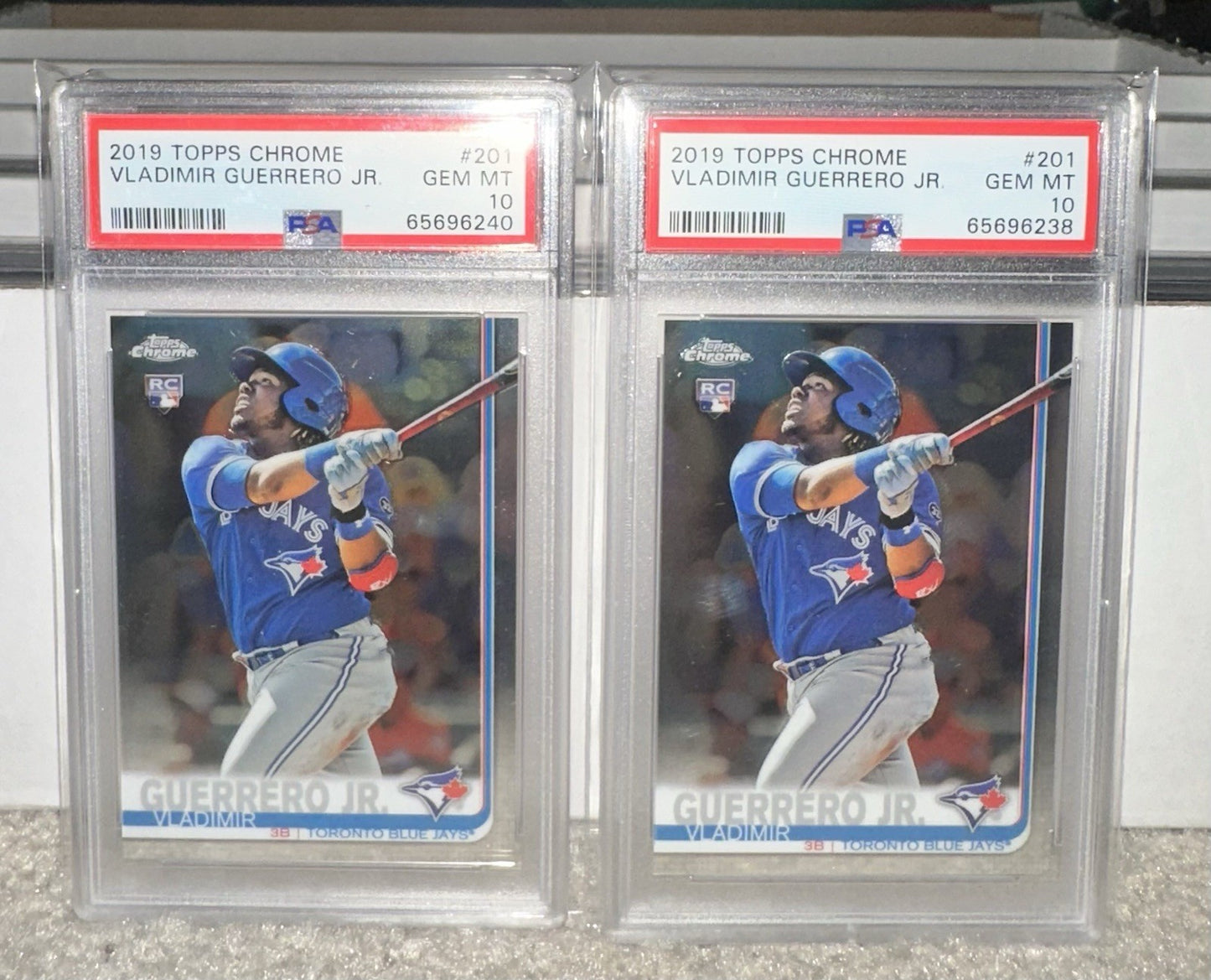 2019 Topps Chrome Vladimir Guerrero Jr. RC #201 PSA 10
