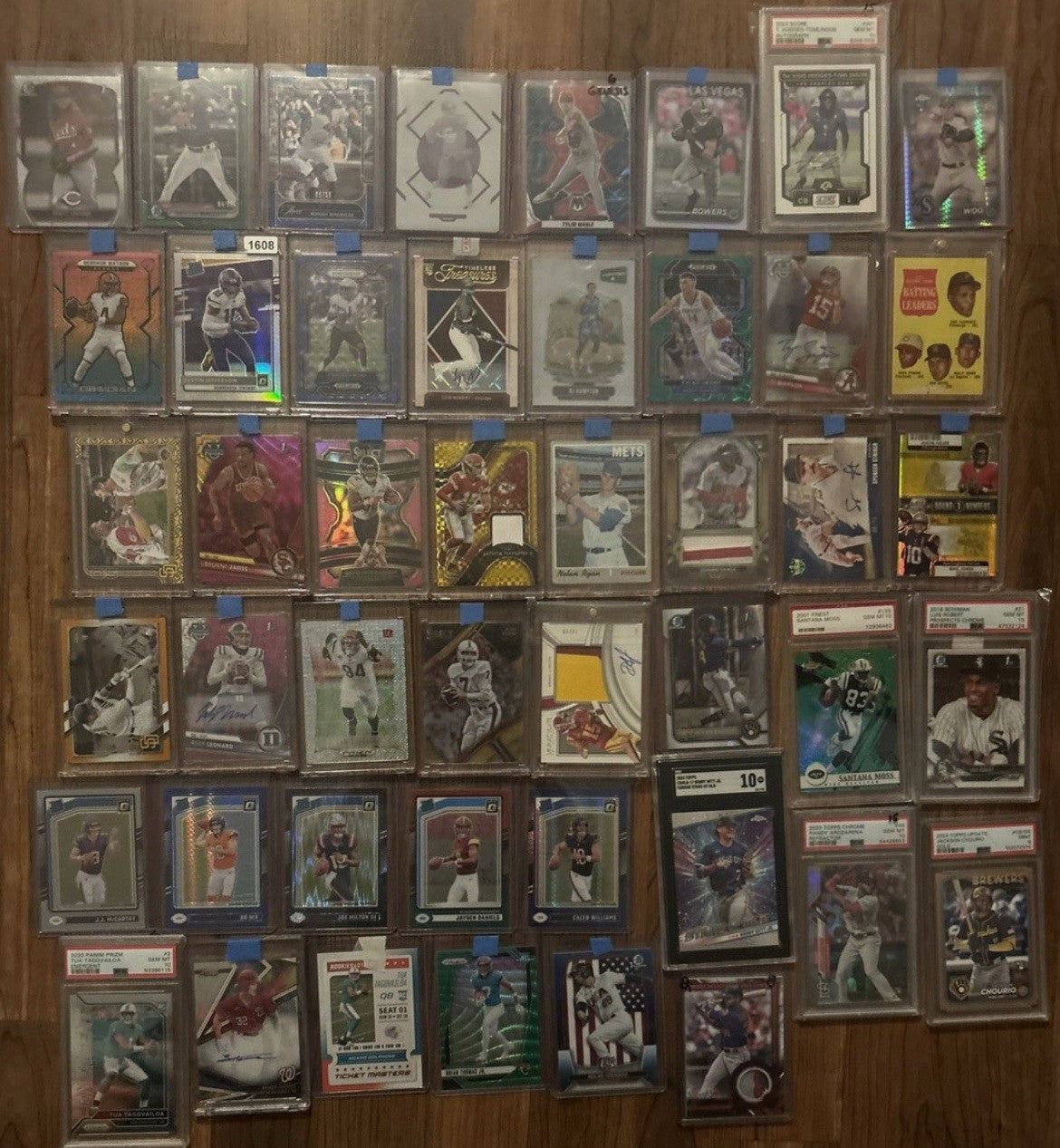 350 Sports Cards Lot - GRADED, AUTOS, PATCHES, RCs, STARS, etc - READ DETAILS