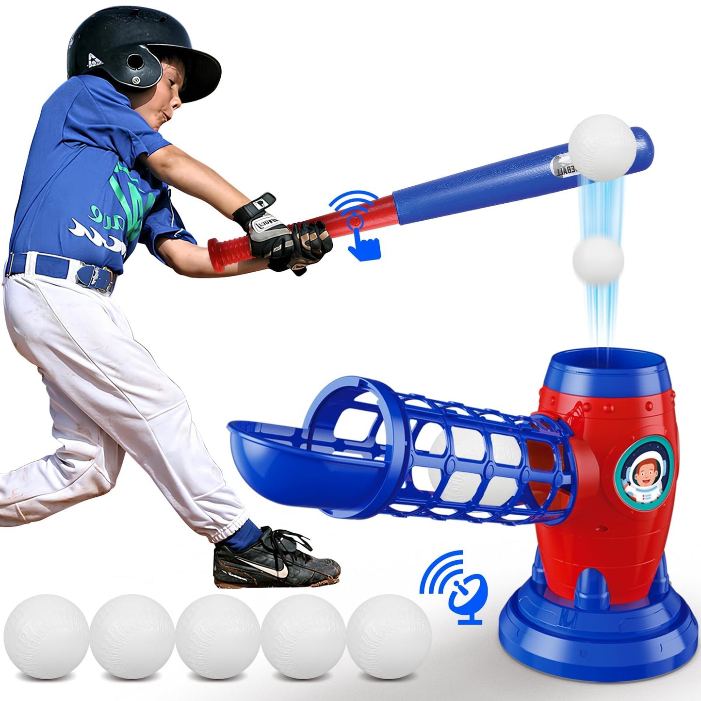 T Ball Sets for Kids 5-8,Tee Ball Set with Plastic Baseball Bat,Toddler Game ...