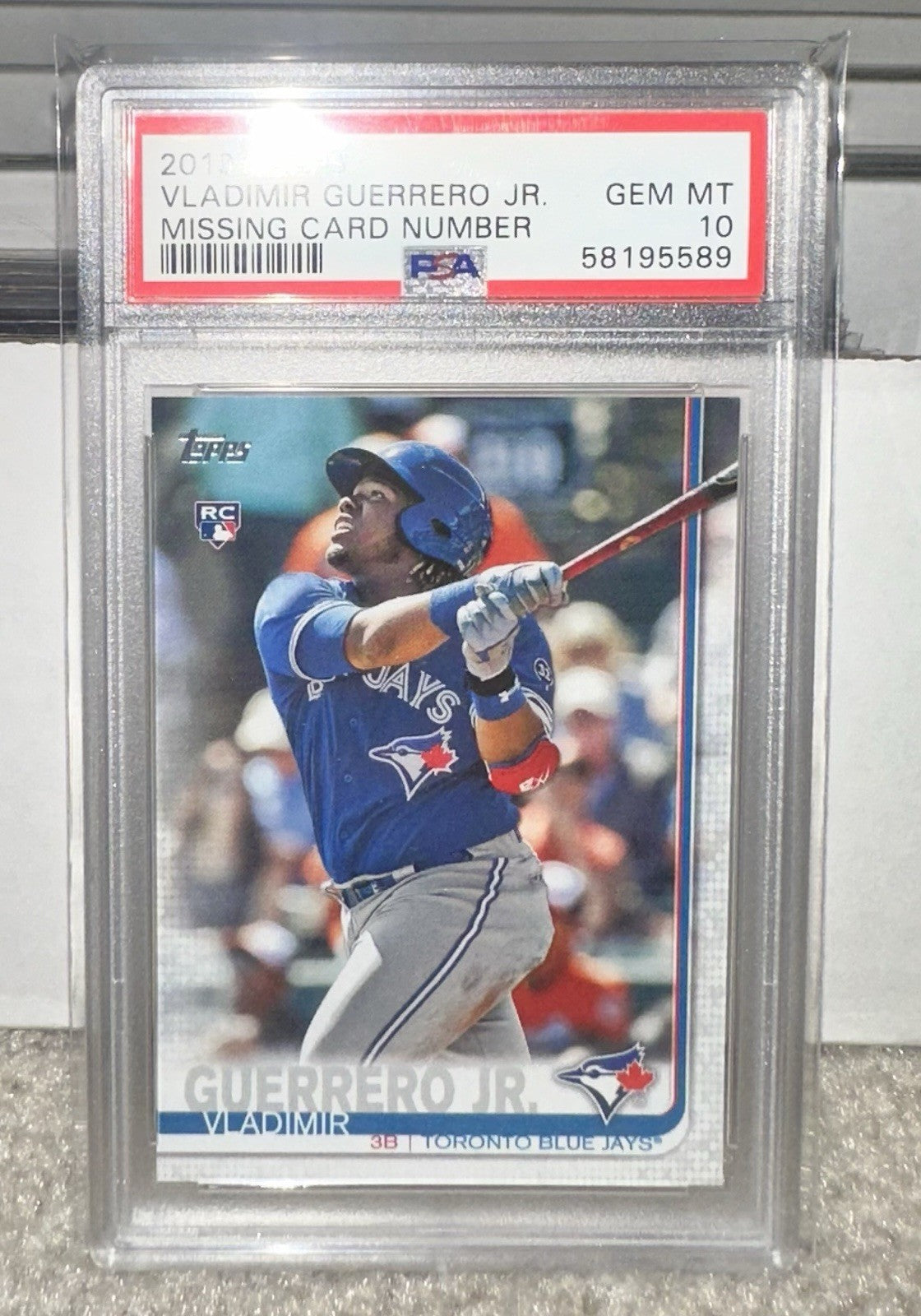 2019 Topps NNO SP Vladimir Guerrero Jr. PSA 10
