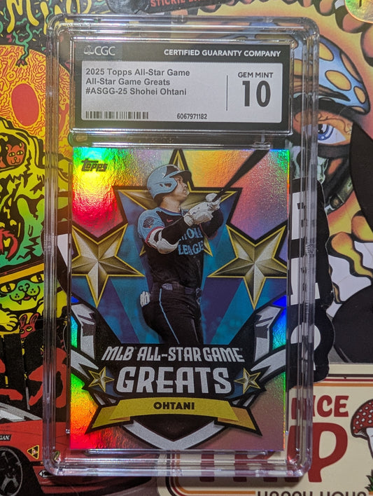 2025 Topps All Star Game Greats Ohtani Mint 10 #ASGG-25