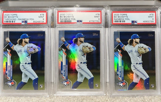 2020 Topps RAINBOW FOIL Bo Bichette RC #78