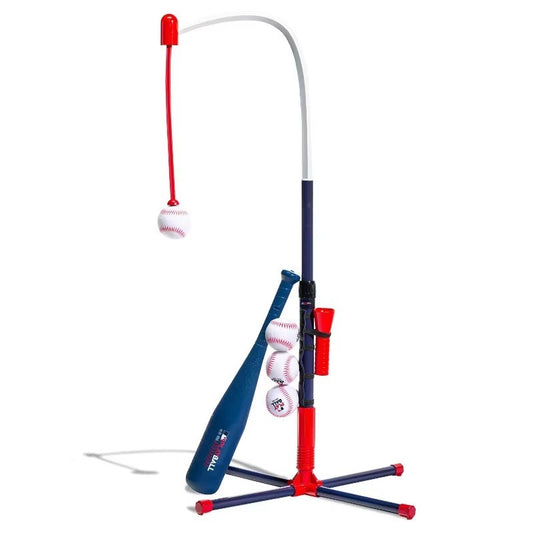 Franklin Sports MLB Playball 2 in 1 Grow With Me Batting Tee: Toy Set for Kids