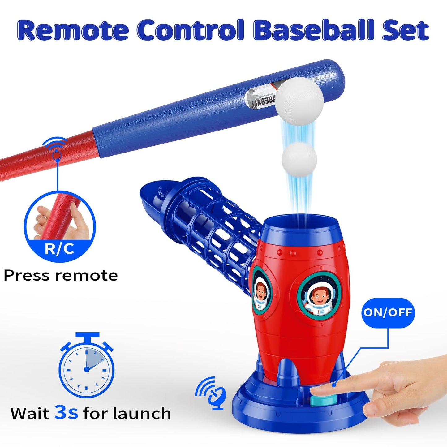 T Ball Sets for Kids 5-8,Tee Ball Set with Plastic Baseball Bat,Toddler Game ...