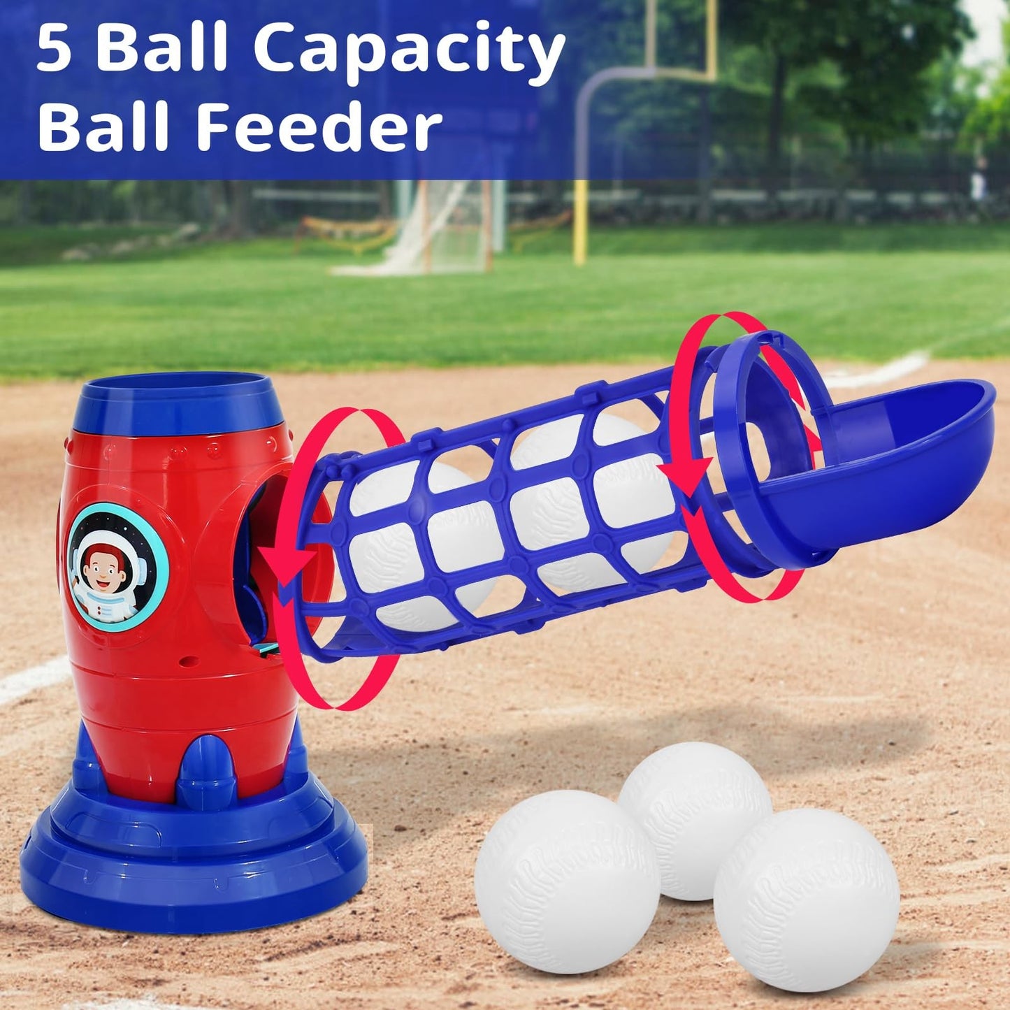 T Ball Sets for Kids 5-8,Tee Ball Set with Plastic Baseball Bat,Toddler Game ...