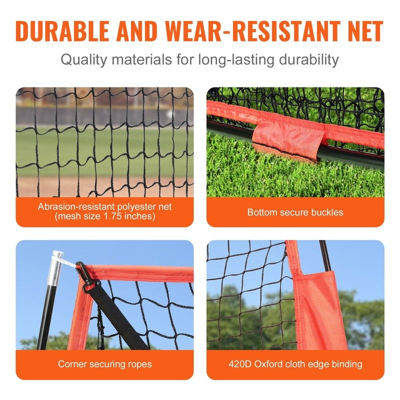 Baseball Softball Practice Net Training Equipment Hitting Pitching Catching New